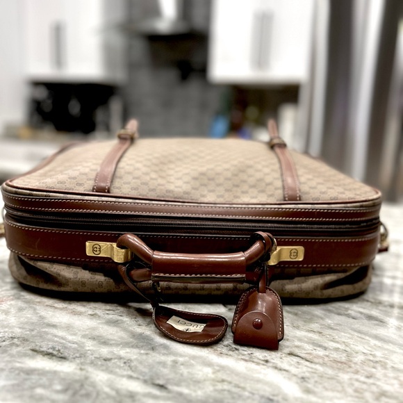 Gucci Authentic Interlocking G Logo Supreme Suitcase/Shoulder Bag - Picture 8 of 16